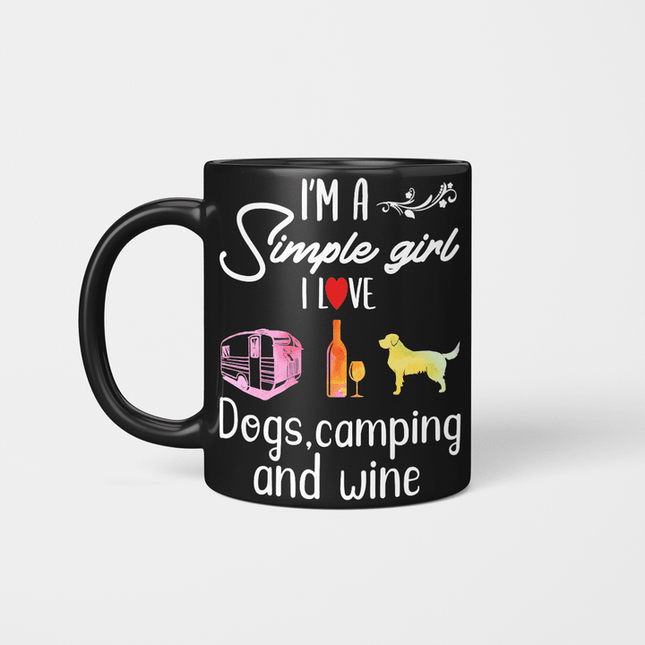 DOGS CAMPING WINE - Limited Edition Win