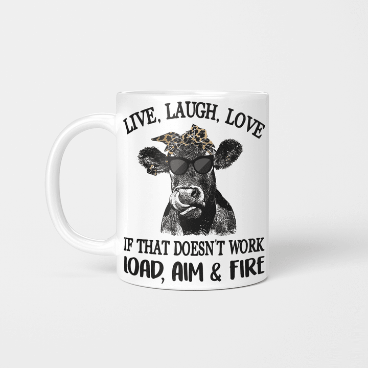 Cow Live Laugh Love