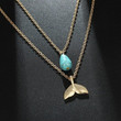 Multi-Layered Mermaid Tail Necklace