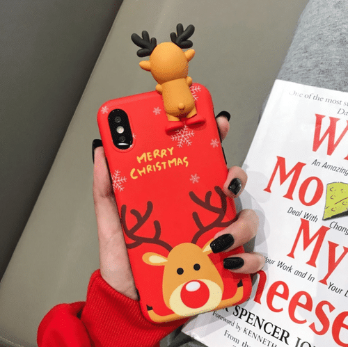 3D CHRISTMAS PHONE CASE