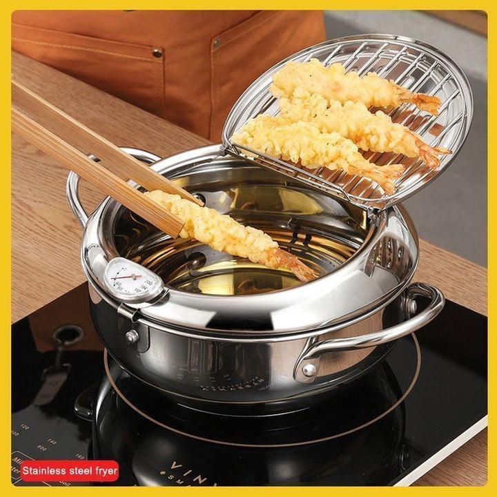 (304 stainless steel material) temperature-controlled fryer
