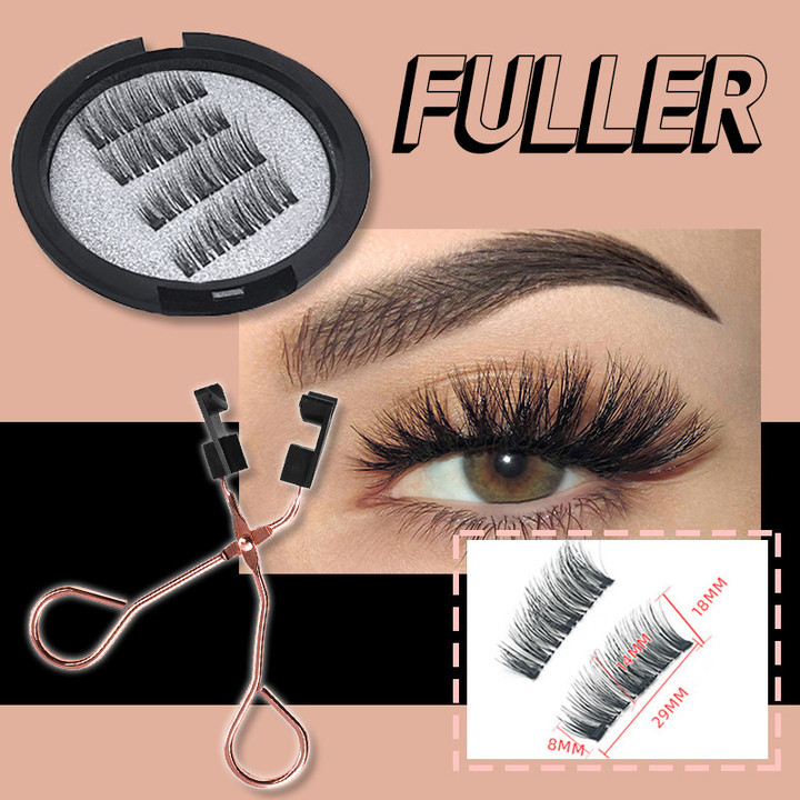 2022Newest Reusable 8D Quantum Magnetic Eyelashes with Soft Magnet Technology