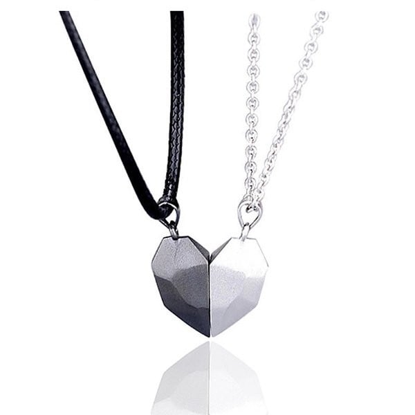 2 In 1 Magnetic Love Necklace- Gift For Her/Him HX