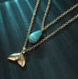 Multi-Layered Mermaid Tail Necklace