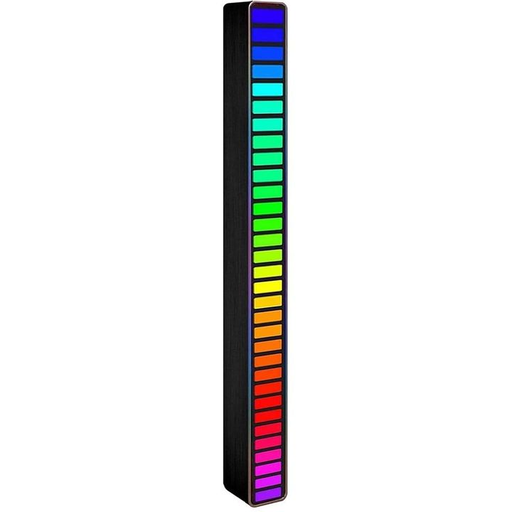 🌈MUSIC LEVELS🌈2021 New RGB Sound Pickup Ambient Light