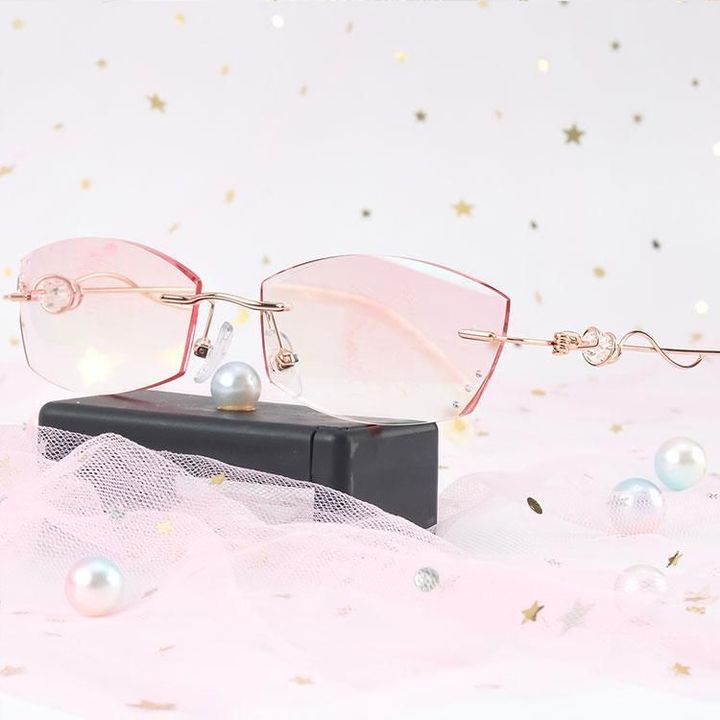 2021 Fashionable Ladies Pink Reading Glasses