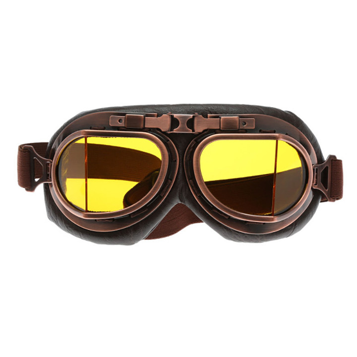 6.0 Steampunk Biker Goggles