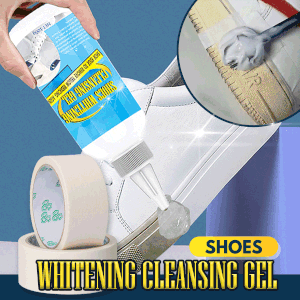 Shoes Whitening Cleaning Set Anti-Oxidation Gel (A Masking Tape Free)