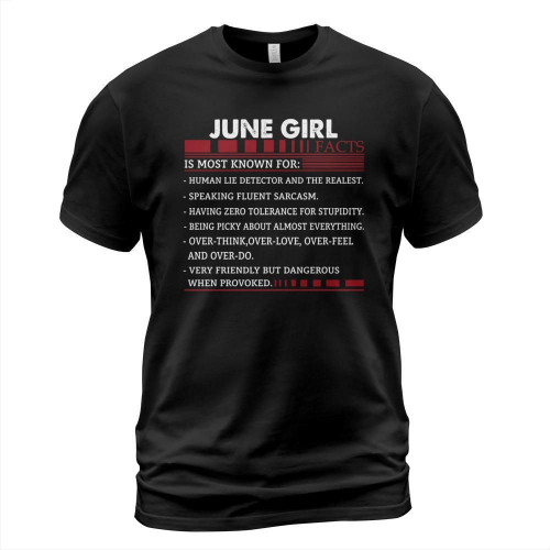 June Girl Facts Is Most Known For Human Lie Detector Shirt