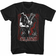 Slash Guns N Roses Two In One Black Adult T shirt