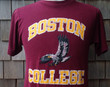 80s Vintage Boston College Eagles T Shirt  Champion Bc