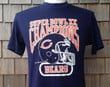 80s Vintage Chicago Bears Super Bowl Xx Champions T Shirt 1985 1986 Champs