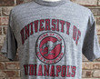 80s Vintage University Of Indianapolis Greyhounds T Shirt  Triblend