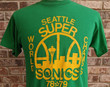 Vintage Seattle Supersonics 1979 World Champs T Shirt Sonics Nba Champions