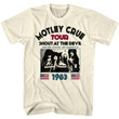 Motley Crue T shirtShout At The Devil Tour 1983Ivory S Shirt Vintage Band T ShirtGift For Him Best Friend