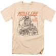 Motley Crue Too Fast For Love Adult 181 Classic T shirt Cream