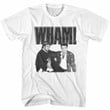 Wham Black And Poster Adult T shirt