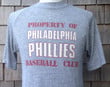 80s Vintage Philadelphia Phillies Raglan T Shirt Thin Soft