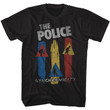 The Police Synchronicity Black Adult T shirt