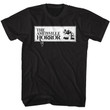 Amityville Horror Logo Black Adult T shirt