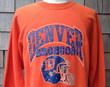 80s Vintage Denver Broncos  Champion Nfl Football