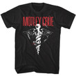Motley Crue T ShirtDr Feelgood Snake Black ShirtAmerican Heavy Metal Band Crew Neck VintageBest Gift For