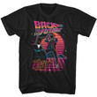 Back To The Future Synthwave Future Black Adult T shirt