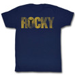 Rocky Rocky Logo Navy T shirt
