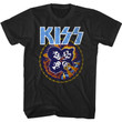 Kiss T shirtRock N Roll Over TourClassic Black Shirt Crew Neck VintageGraphic TeesGift For Him Birthday
