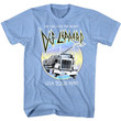 Def Leppard T shirtOn Through The Night Light Blue ShirtUsa Tour 1980Graphic TeesVintage Rock T ShirtCool Gift For