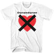 Duran Duran Heart X Rock And Roll Music Shirt