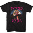 Twisted Sister Twisted Dee Black Adult T shirt