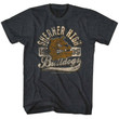 Breakfast Club Bulldog Black Heather Adult T shirt