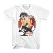 Karate Daniel And Miyagi Adult T shirt