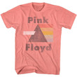 Pink Floyd Pink Floyd Coral Silk Heather Adult T shirt