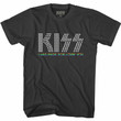 Kiss Lovin You Rainbow Smoke Adult T shirt