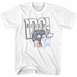 Billy Idol Idol Fist Adult T shirt