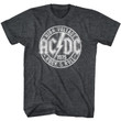 Acdc R And R Black Heather Adult T shirt