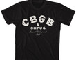 Cbgb Omfug Home Of The Underground Rock And Roll Music Black Shirt