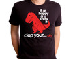 Sad T rex T shirt Gt2339 101blk Funny Dino Awesome Dinosaurs Unstoppable Dino Positive Feeling Good Red Dino Big Red