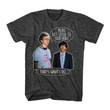 Napoleon Dynamite Listen To Your Heart Black Heather Adult T shirt