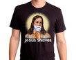 Jesus Shaves S T shirt Gt10117 501blk Jesus Shirt Christian T shirt Funny Jesus T shirt Religious Funny T shirt