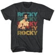 Rocky 70s Color Black Heather T shirt