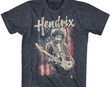 Jimi Hendrix Flag Rock And Roll Shirt