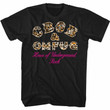 Cbgb Leopard Logo Black Adult T shirt