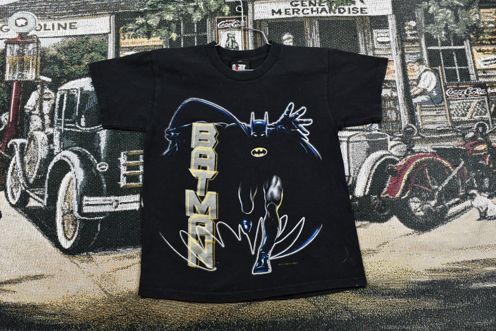 1998 Dc Comics Vintage Batman T shirt  Superhero Graphic  80s  90s  Streetwear  Retro Style  Giant Merchandising  Movie Tv Show Promo