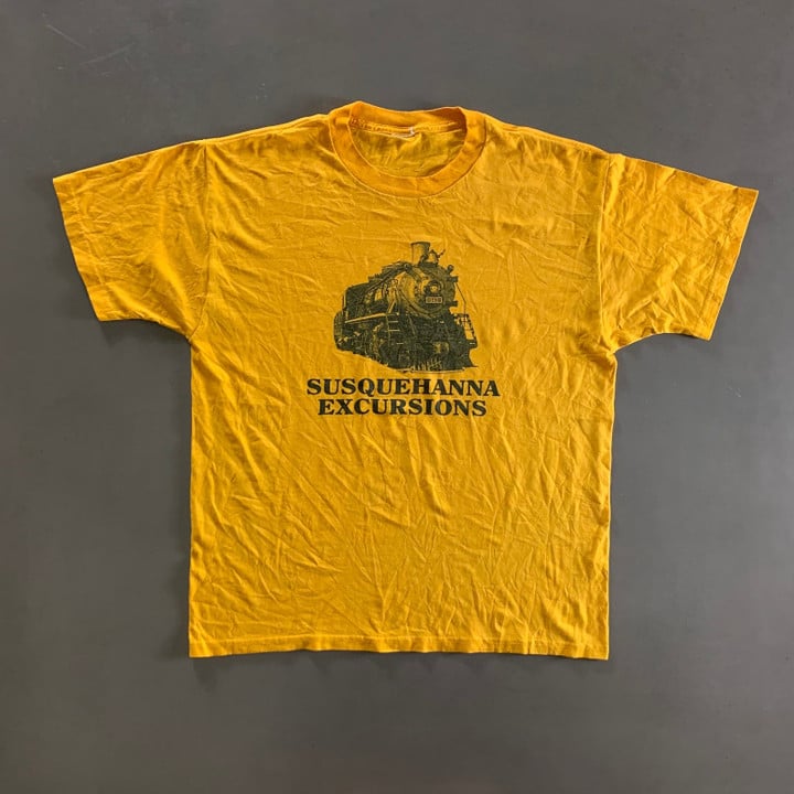 Vintage 1990s Train T shirt