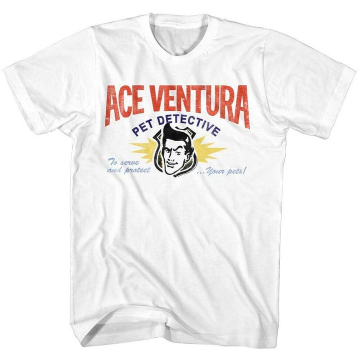 Ace Ventura Card Adult T shirt