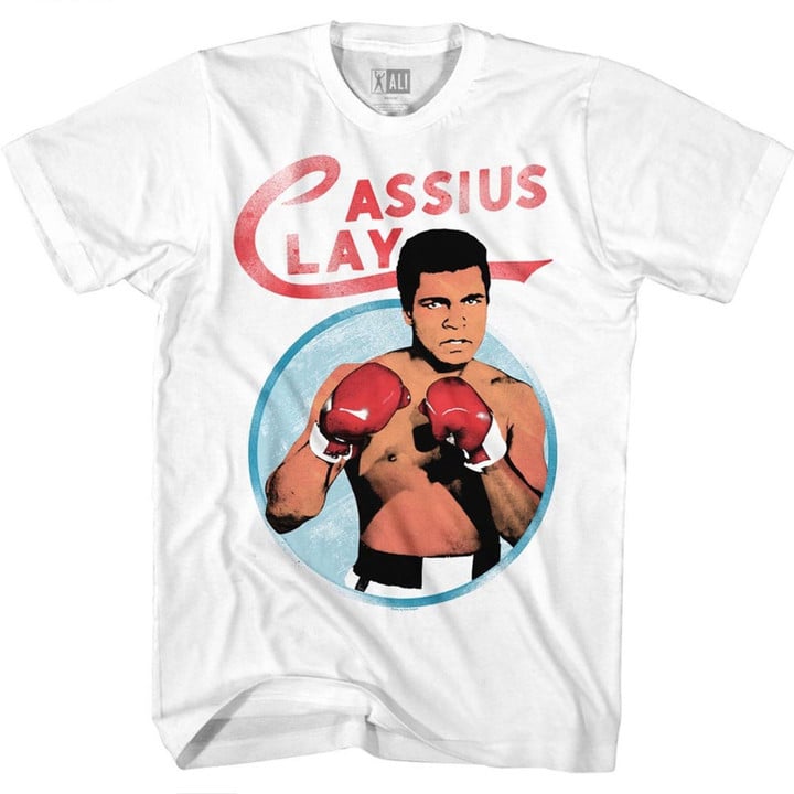 Muhammad Ali Cassius Adult T shirt