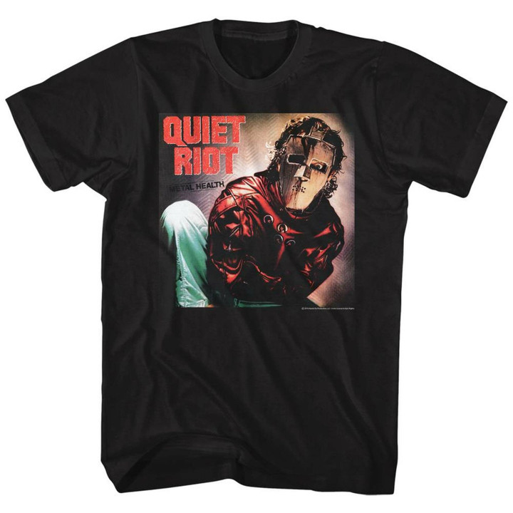 Quiet Riot Album Black Adult T shirt